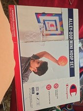 Champion Premium Hoop Set New Mini Hoop Mini Ball Sealed but box has cut on box