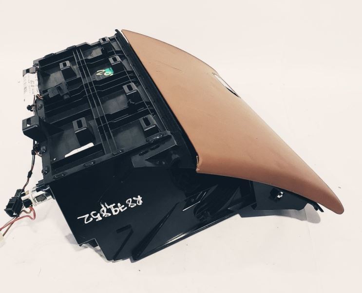 2007 Bentley Continental GTC OEM Glove Box Assembly Saddle Brown 3w1857735c