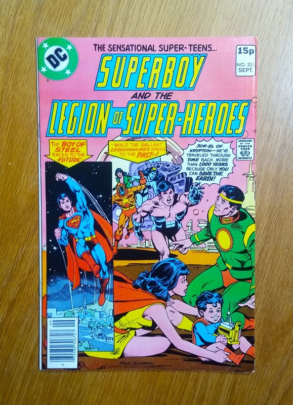Superboy & Legion Of Super-Heroes #255  F/VF  1979 Bronze Age DC comics