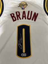 Christian Braun Autographed Denver Nuggets Jersey Signed NBA Hot Beckett Coa