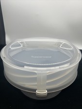 Tupperware BIG Collapsible Round Cake Taker B...