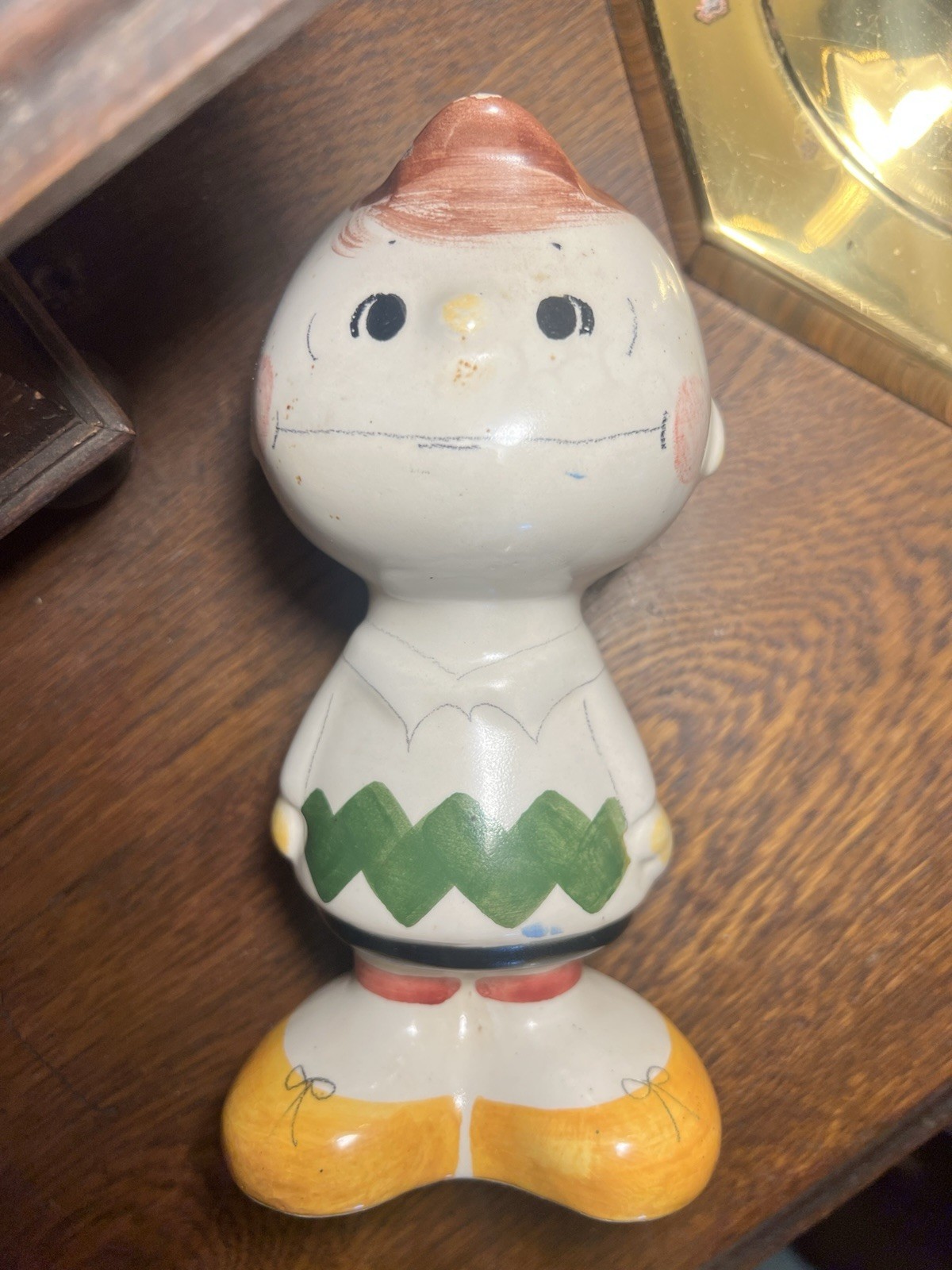 Foot Stripes Quadrifoglio Co-op Cer Art Peanuts Charlie Brown Coin Bank Green Stripe ...