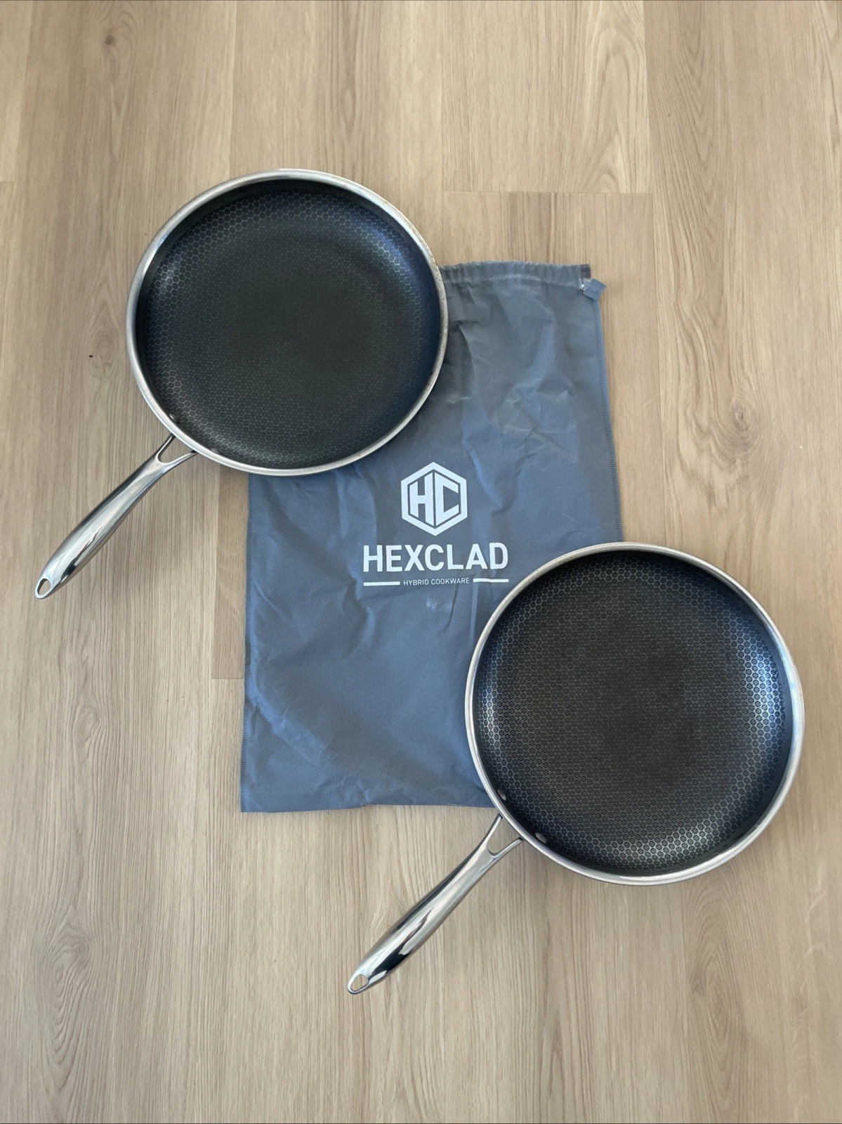 HexClad 12" Frying Pan 12-Inch Hybrid Non-Stick Gordon Ramsey