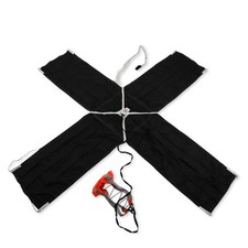 Simpson Racing 42080BK Black Jr Comp Parachut...