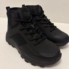 Berghaus Boys Black Hiking / Walking Boots Uk Junior Size 11