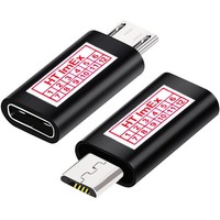Adapter Micro Usb Auf USB-C FüR Nikon Coolpix S7000 S9600 S9700 S9900 S810C