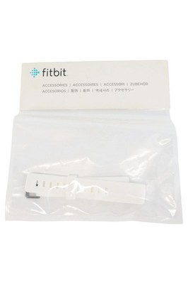 FITBIT Smartwatch Armband Weiß Silikon 1.5cm Ersatzarmband