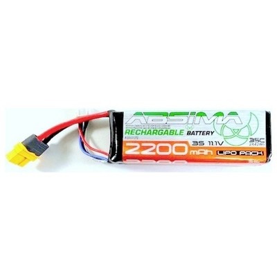 Absima Modellbau-Akkupack (LiPo) 11.1 V 2200 mAh 35 C Softcase