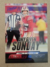 2024 Prestige - Any Given Sunday Xtra Points Blue #AGS-BPY Brock Purdy /249