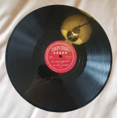 78 RPM LIL' SON JACKSON/GET HIGH EVERYBODY/LET ME DOWN EASY   IMPERIAL 5300  E+
