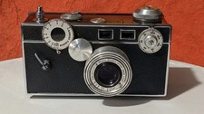 Vintage Argus C3 Brick Rangefinder Camera w/Argus 3.5 50mm Lens ca. 1951
