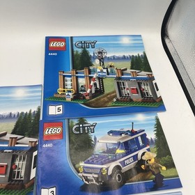 Lego City 4440 Forest Police Station Instruction Manual Booklets 1, 2, 3, 4, & 5