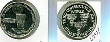 1992 1991 1993 CHICAGO BULLS WORLD CHAMPIONS 1 OZ .999 FINE SILVER ROUND 6797T 99.00 per troy oz