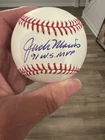 Jack Morris Autographed OML Baseball with Inscription  91 WS MVP Clean Signature