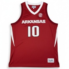 NWT Retro Brand Arkansas Razorbacks (NCAA) Bobby Portis Replica Jersey - Large