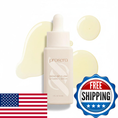 Prosera Ultra Hydrating Vitamin C Serum For Face Peptides 3X Hyaluronic Acid