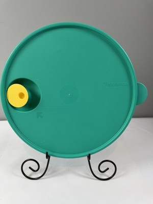 Tupperware Crystal Wave Green Replacement Vented Lid Lid #2651A