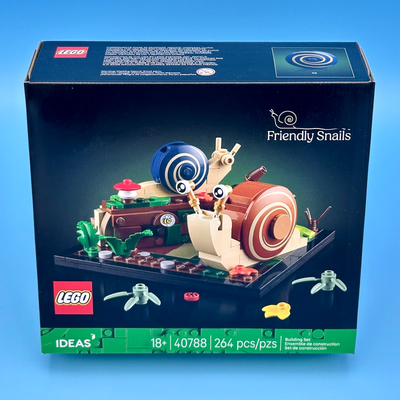 LEGO Ideas Friendly Snails (40788) Autumn Nature Garden GWP