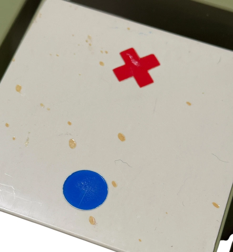 Toss Across Ideal Vintage 1970 Tic Tac Toe Game Original Box & 7 Bean Bags - Image 2 of 4