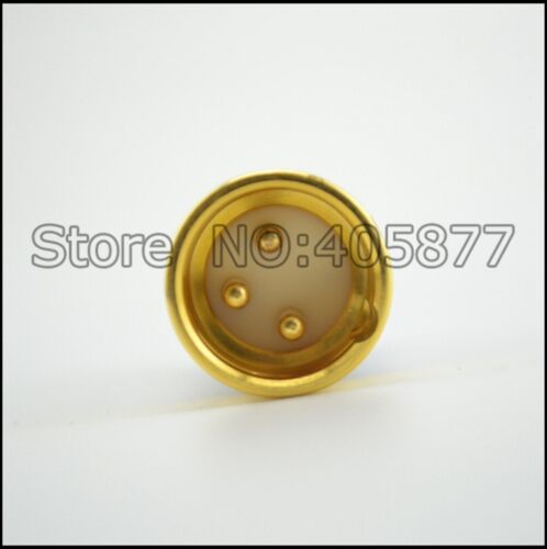 4 Stück Hi-End 24K vergoldet Kupfer Stecker Buchse XLR Stecker MIC HIFI Audio - Bild 4 von 6