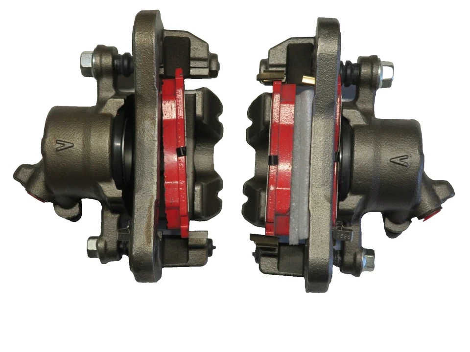 Front Caliper Pair Fits Mitsubishi Mirage Eagle Summit Dodge Colt 1993-1996 - Image 4 of 4