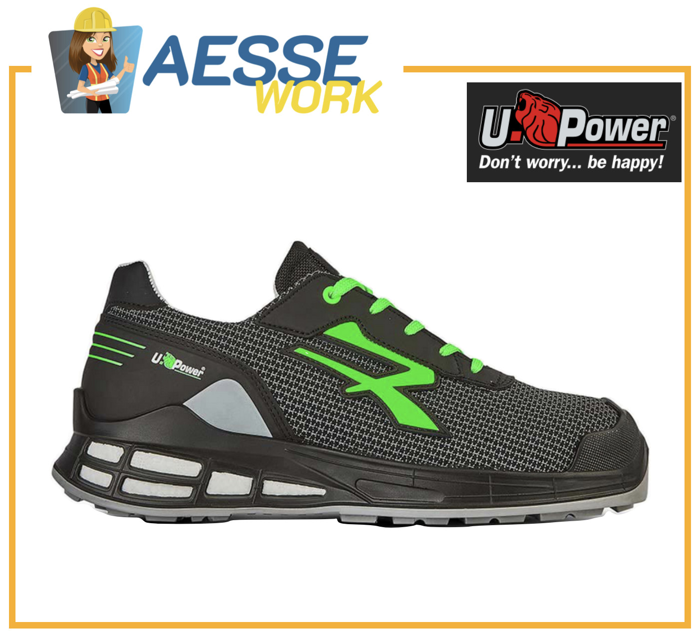 Zapatos Antinfortunische de Trabajo UPOWER Dakota S3 Ci ESD