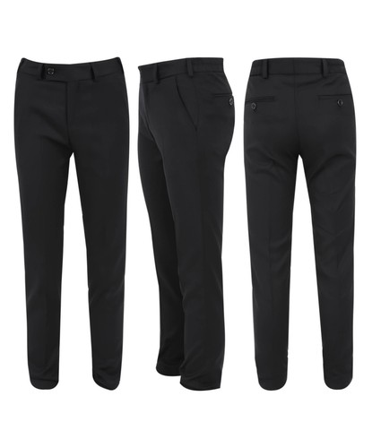 Boys Tuxedo Suit Slim Fit Formal Pageboy Velvet Wedding Shawl Lapel 3 Piece Set - Picture 11 of 53