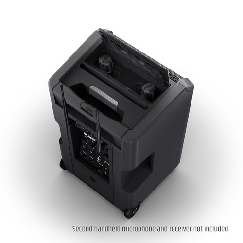 LD Systems ANNY 10 HHD B4.7 10" Bluetooth PA DJ Speaker System w Microphone - Picture 12 of 12
