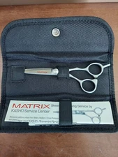 Kasho Impression 6" Adjustable Screw Offset Shears Scissors KBP-60OS w/CASE