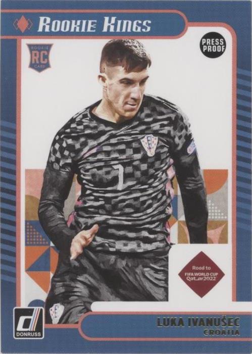 2021-22 Panini Donruss Road to Qatar Luka Ivanusec #2 - 1 of 1