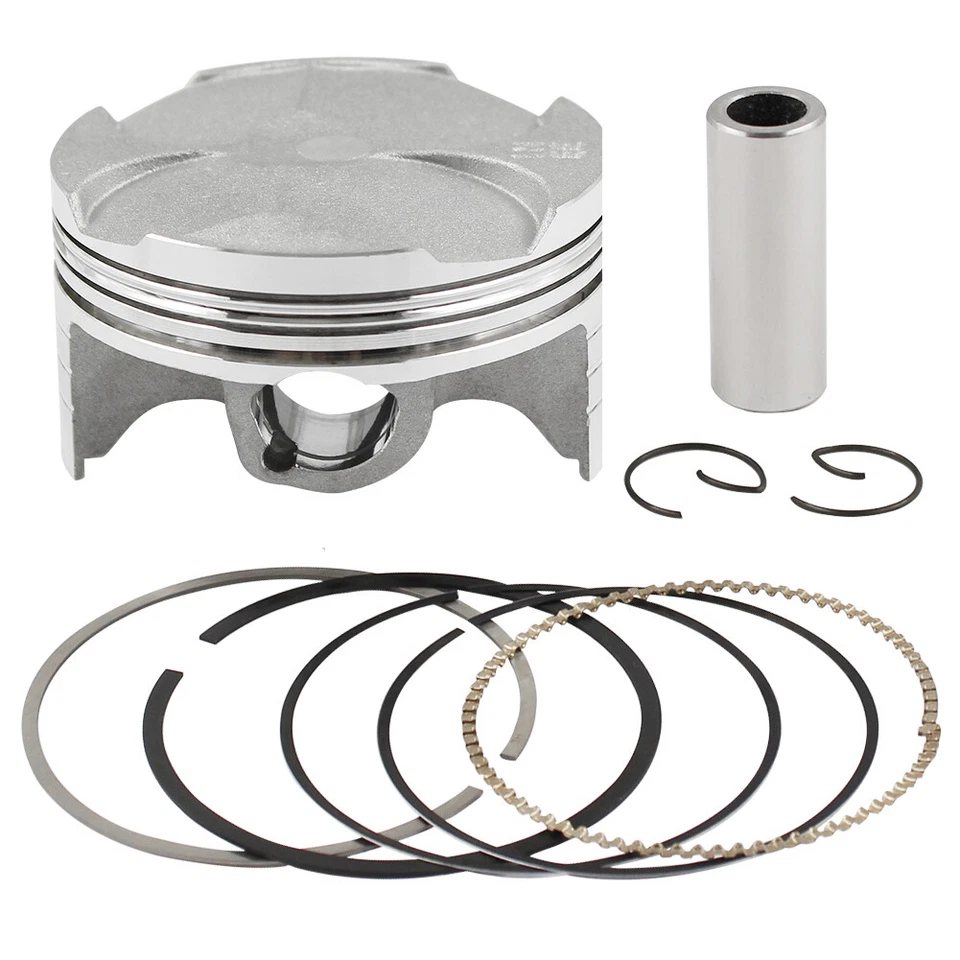 4 Set Piston Rings Pin Clip Kit 68mm(+100)for 2003-2005 Honda CBR600RR CBR600 F5 Foto 3 de 4