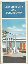 1971 HESS GAS & OIL, NEW YORK & LONG ISLAND MAP