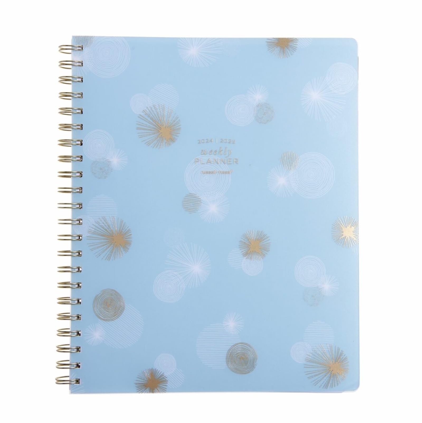 russell+hazel 2024-2025 July 2024-June 2025 Weekly Dew Burst Spiral Planner 1...