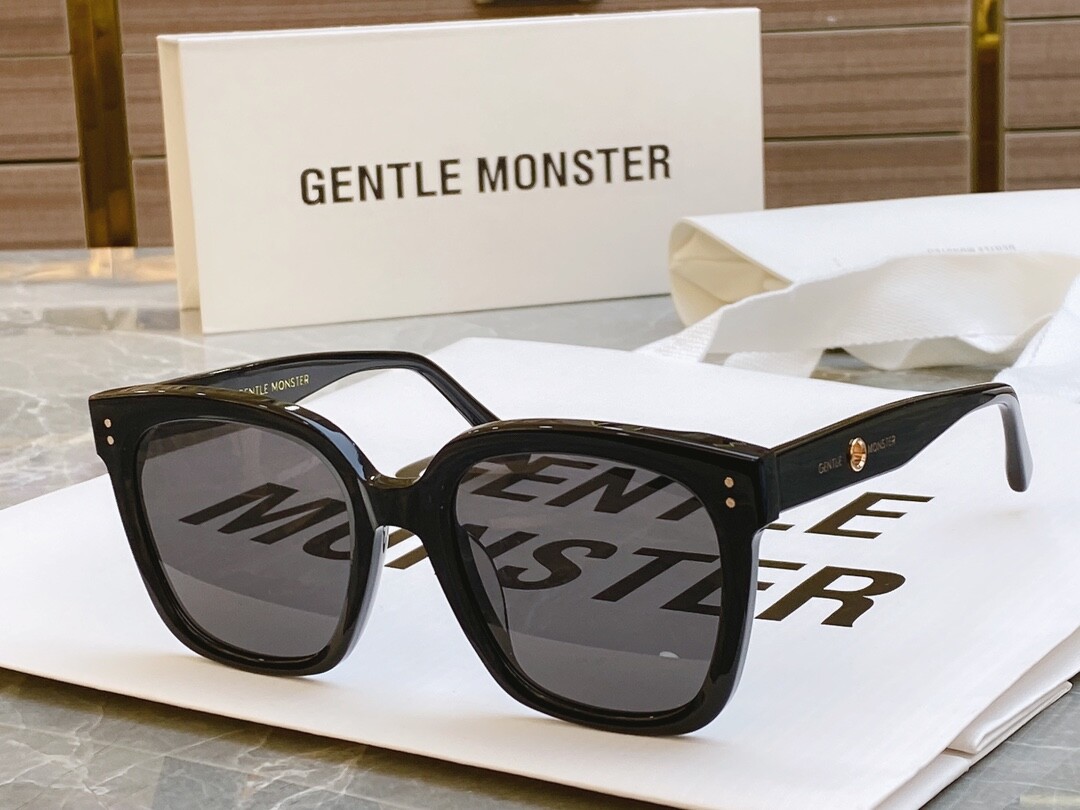 Jennie Kuku 01 Original Gentle Monster Sunglasses Black Frame GM Sunglasses