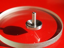 Stainless steel spinning top, desk fidget, precision made, EDC