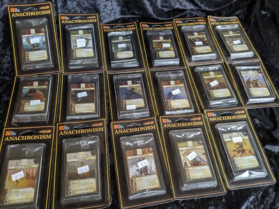 Lot of Anachronism Set 1 MIP 16 Different Packs available 