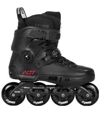 Powerslide Next Core 80 Skates Size 5.0-5.5 (36-37) Black