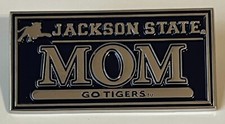 Jackson State Tigers Mom Lapel Pin Mother's Day Gift Graduation Day HBCU Jewelry