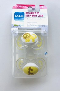 mam clear pacifier