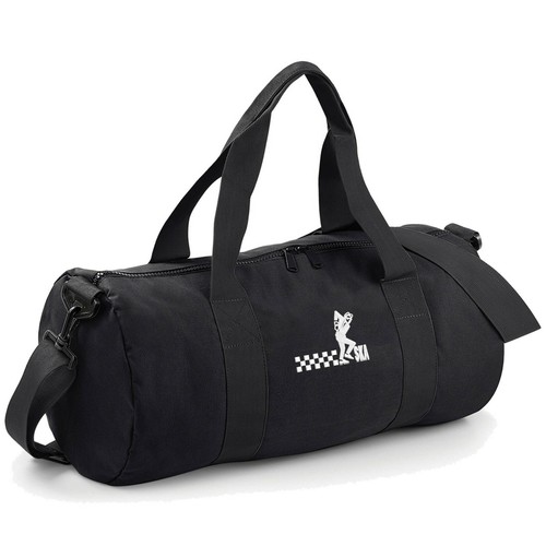 Unisex Ska Man Original Barrel Bag With Embroidered Logo.Ska, - Picture 3 of 15