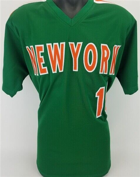 Dwight Doc Gooden Signed 1985 St Patrick's Day Green Mets Jersey (JSA COA)