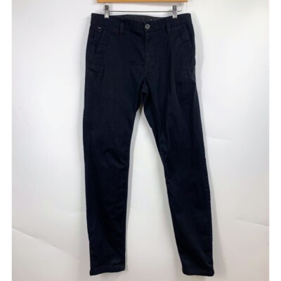 G Star Raw Men's Bronson Slim Multi Pocket Flat Front Cotton Chino Size 31x34