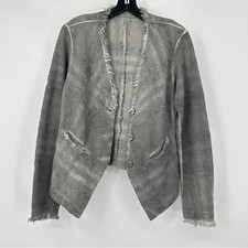 Transit Par Such Gray Jacket Cardigan Size 2