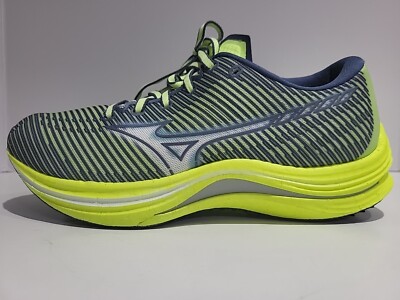 Mizuno Women's Wave Rebellion Running Shoes 411334.4M4M Neo Lime Size 7.5 New 