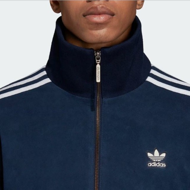 adidas suede track jacket