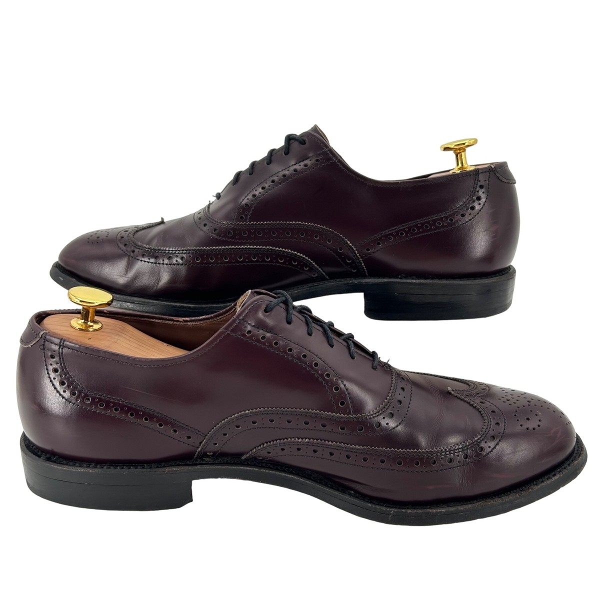 Allen Edmonds Chester Burgundy Wingtip Oxford Dress Shoes Men\'s Size 9.5 B‎ Allen Edmonds McAllister Wingtip Oxford Shoes | Mercari main image 4