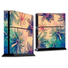 PS4 Playstation console skins decals wrap - Coconut Trees