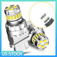 2x 3157 Led Bulb White Reverse Light High Brighter 3056 3156 4057 4157 Light
