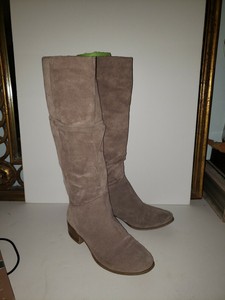 high boots low heel