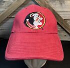 Florida State Seminoles Hat Cap Strap Back Red Fsu College Football Mens Osfa